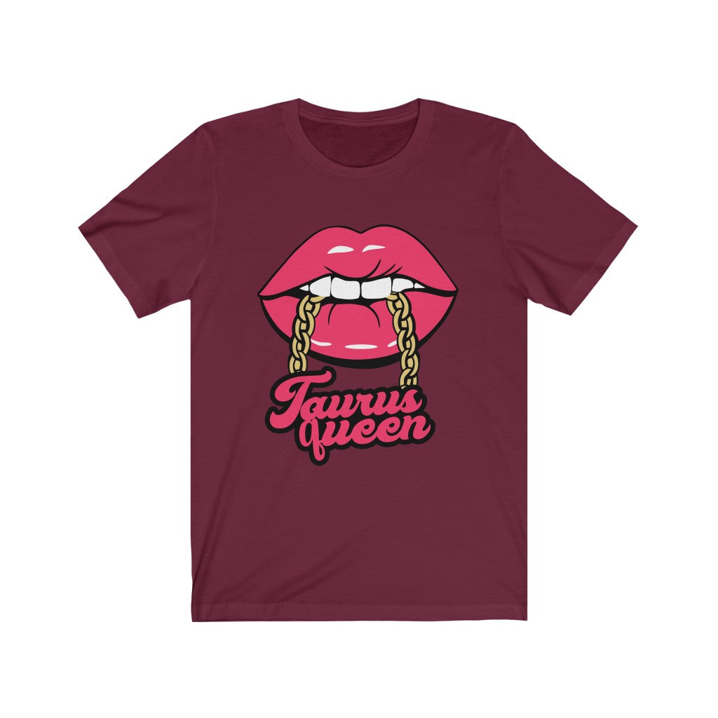 Taurus Lips - Unisex Jersey Short Sleeve Tee