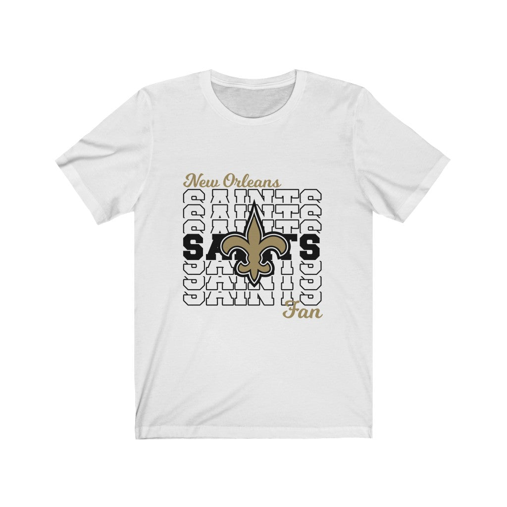 Saints Fan Unisex Jersey Short Sleeve Tee