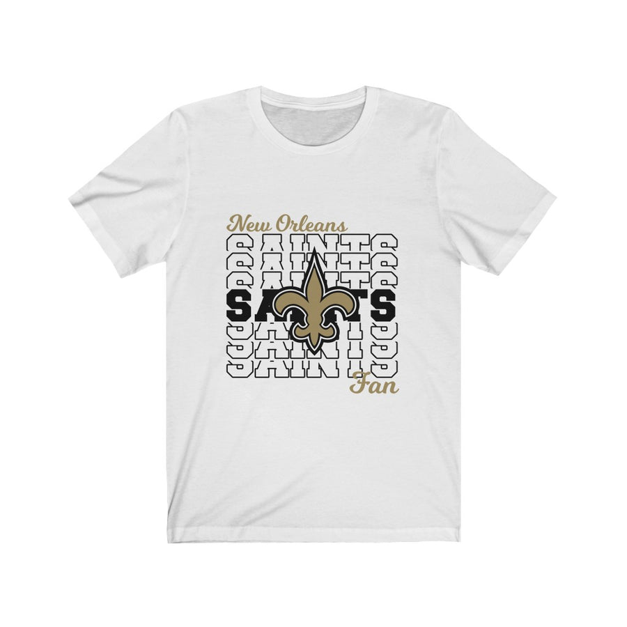 Saints Fan Unisex Jersey Short Sleeve Tee