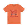 God Bless American - Unisex Jersey Short Sleeve Tee