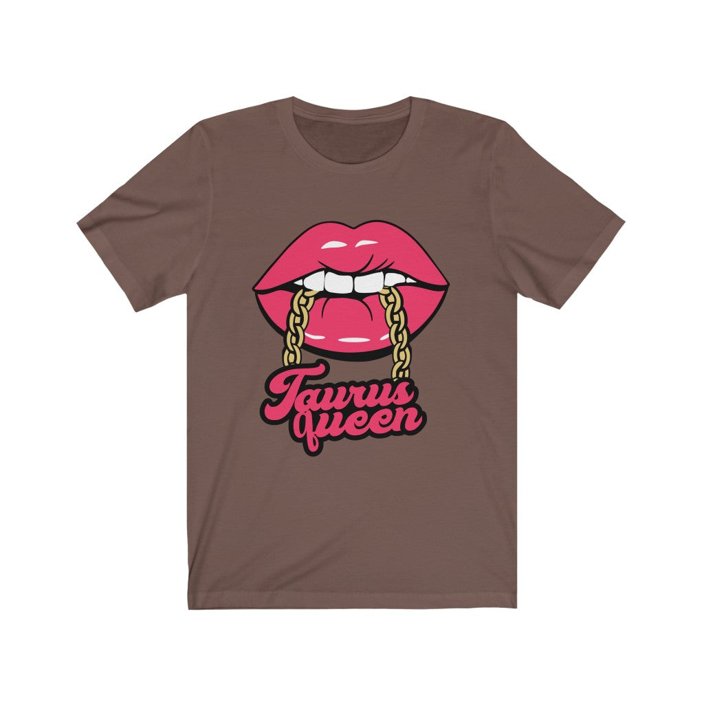 Taurus Lips - Unisex Jersey Short Sleeve Tee