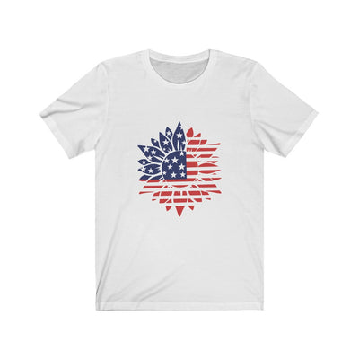 Flag Sunflower - Unisex Jersey Short Sleeve Tee