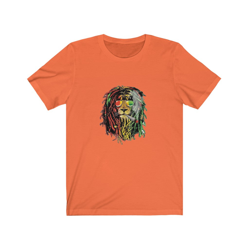 Rasta Lion Unisex Jersey Short Sleeve Tee