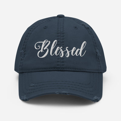 Blessed1 Distressed Dad Hat