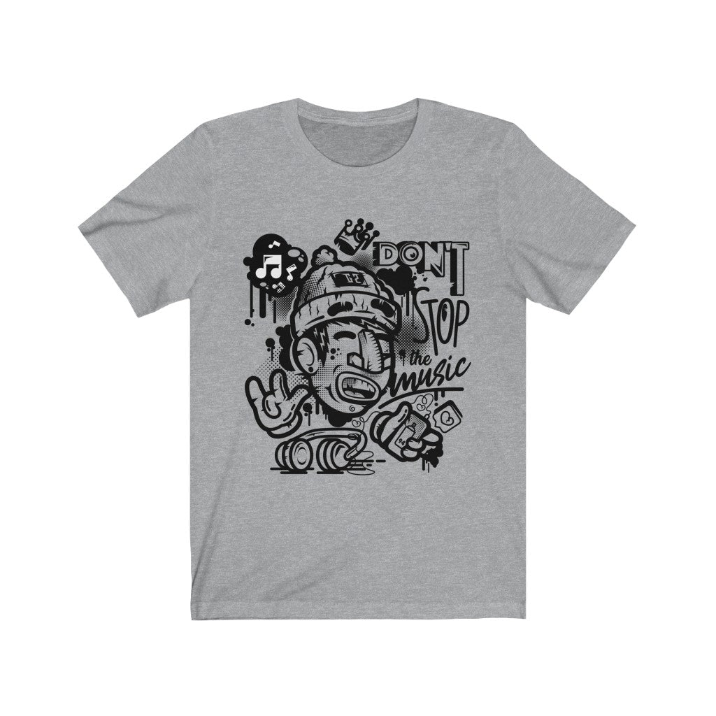 Don't Stop the Music - Unisex Jersey Short Sleeve Tee