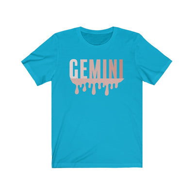 Gemini Drip - Unisex Jersey Short Sleeve Tee