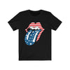 Star Spangled Lips - Unisex Jersey Short Sleeve Tee