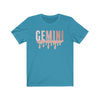 Gemini Drip - Unisex Jersey Short Sleeve Tee