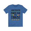 Juneteenth Freeish - Unisex Jersey Short Sleeve Tee