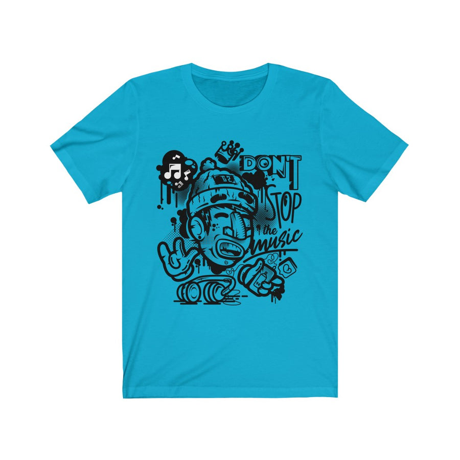 Don't Stop the Music - Unisex Jersey Short Sleeve Tee