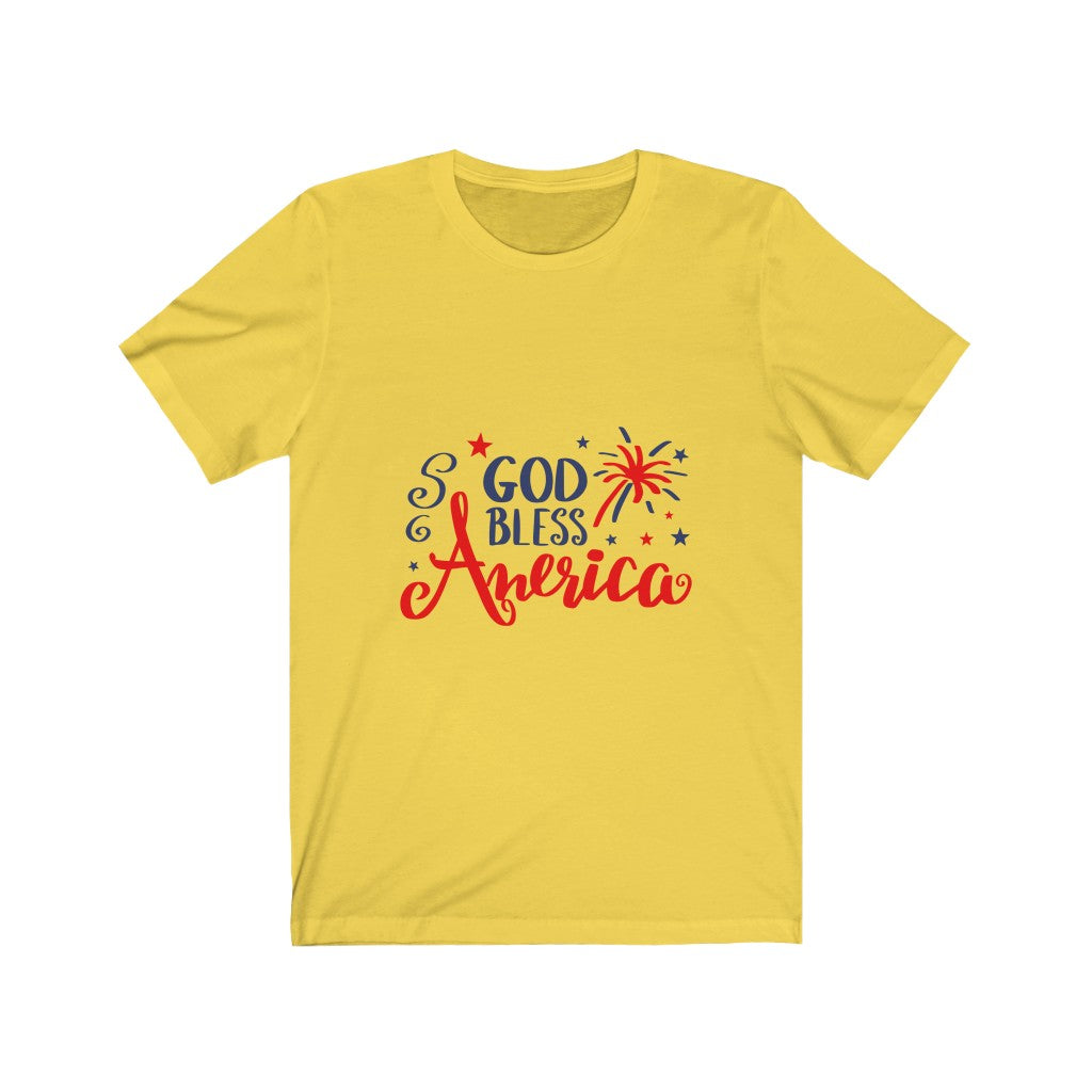 God Bless America Fourth of July Unisex