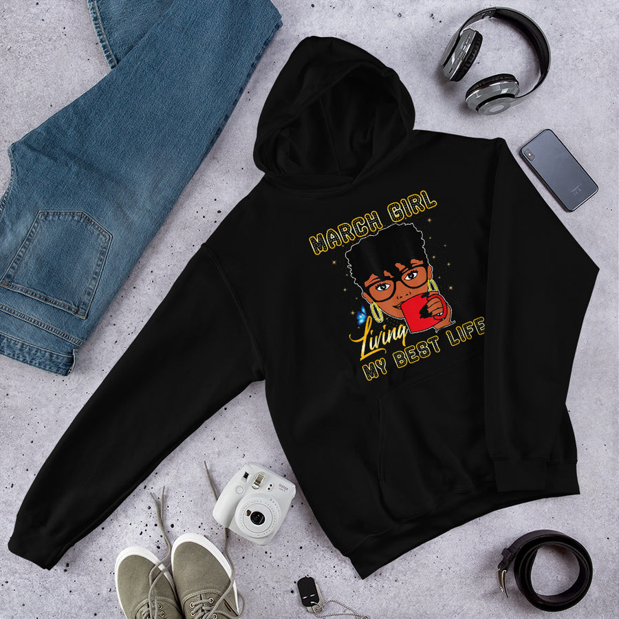 March Girl Unisex Hoodie