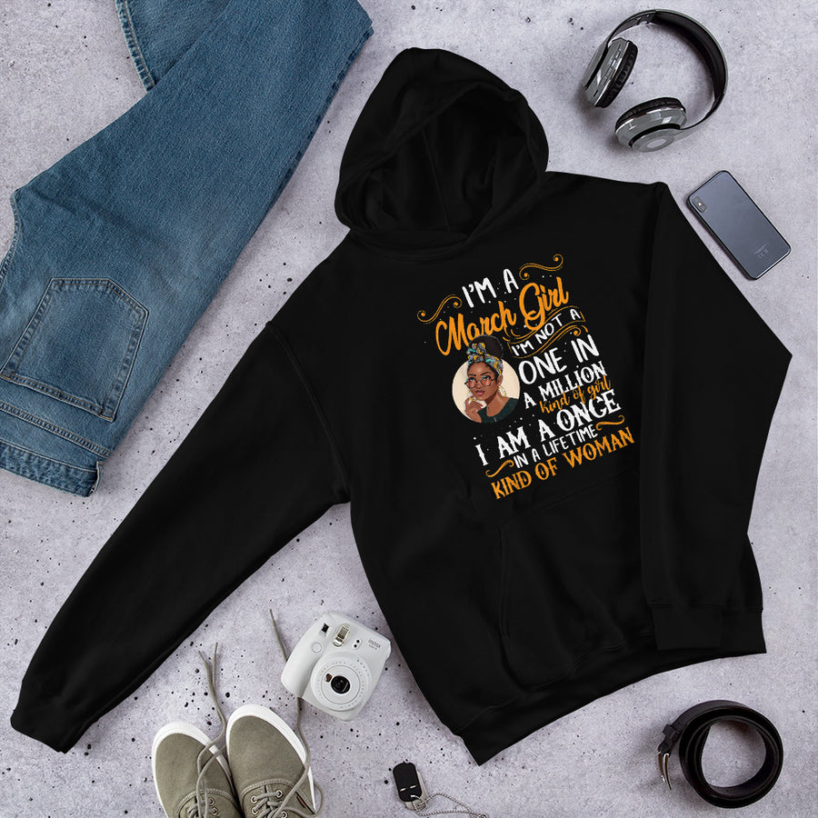March Girl - 1 Unisex Hoodie