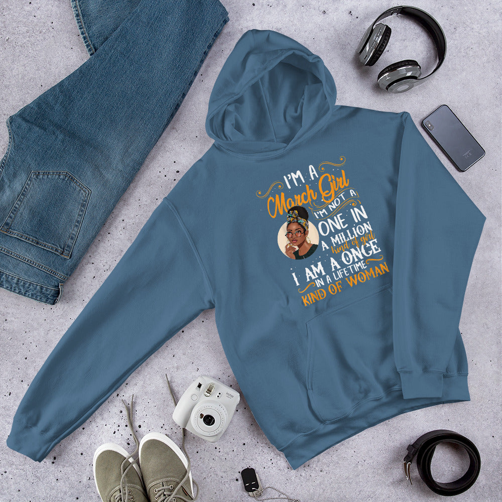 March Girl - 1 Unisex Hoodie
