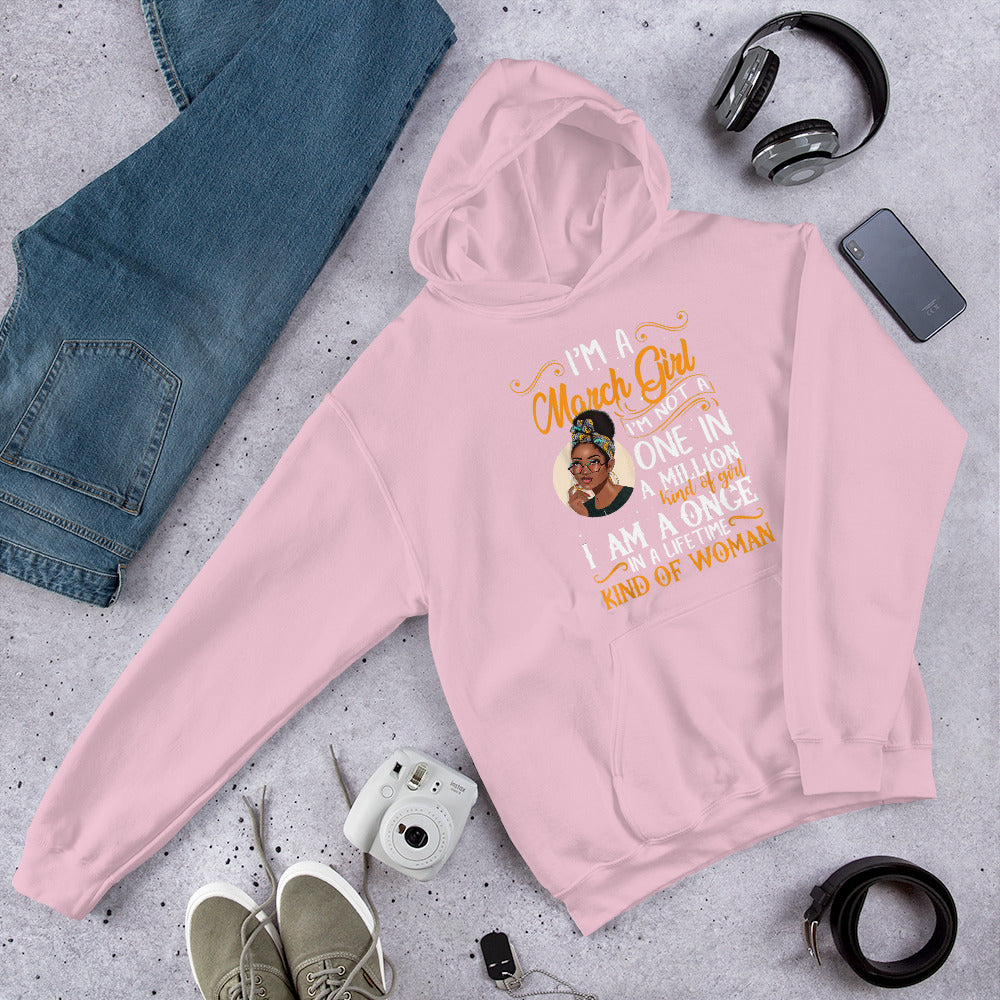 March Girl - 1 Unisex Hoodie