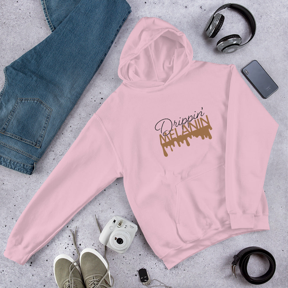 Drippin Melanin Unisex Hoodie