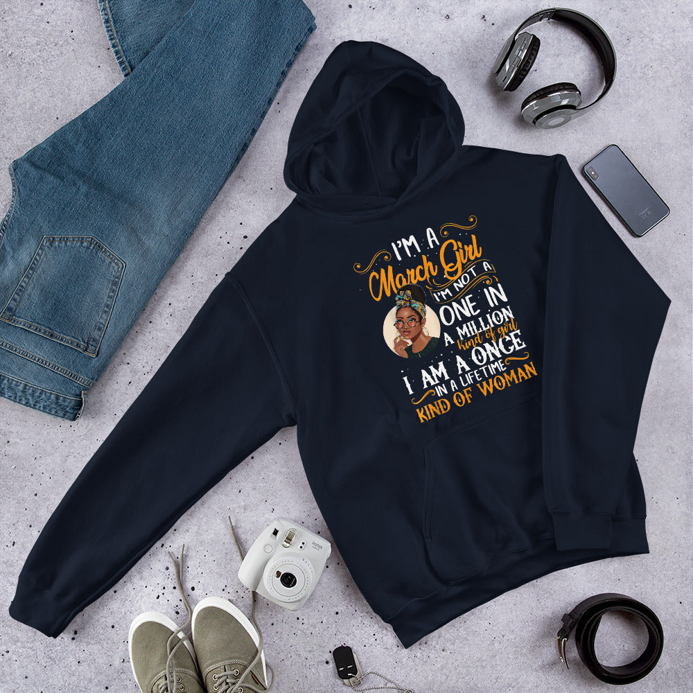 March Girl - 1 Unisex Hoodie