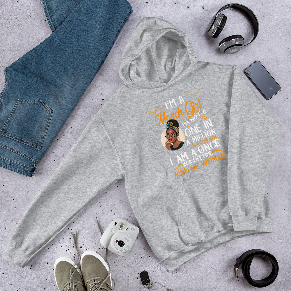 March Girl - 1 Unisex Hoodie