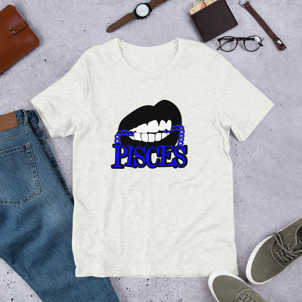 Pisces Chain Short-Sleeve Unisex T-Shirt