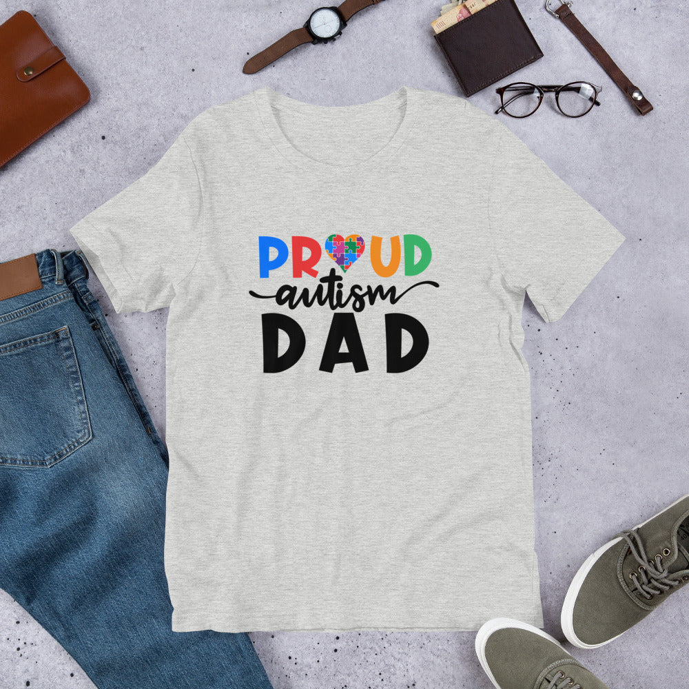 Autism Dad - Short-Sleeve Unisex T-Shirt