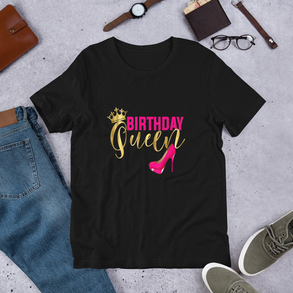 Birthday Queen Short-Sleeve Unisex T-Shirt