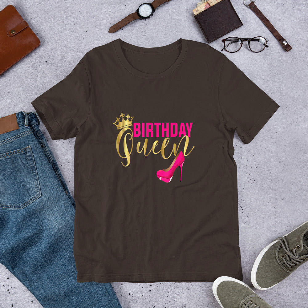 Birthday Queen Short-Sleeve Unisex T-Shirt