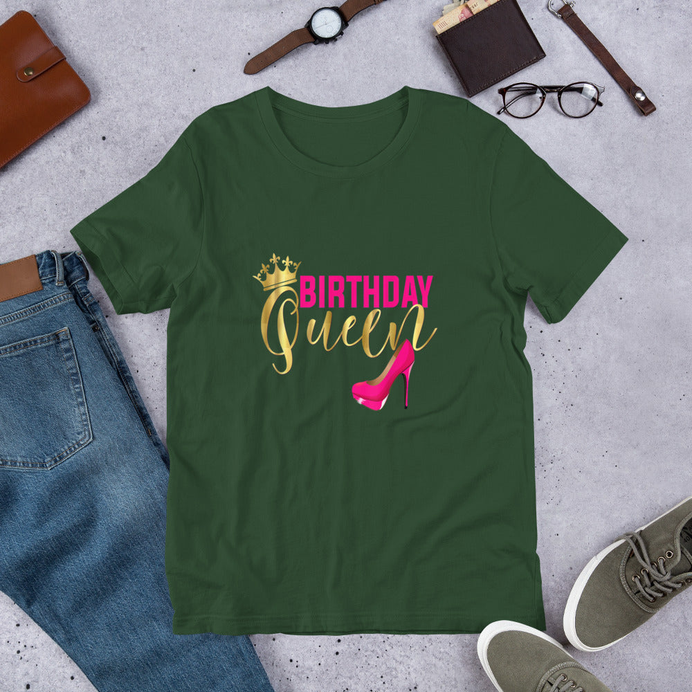 Birthday Queen Short-Sleeve Unisex T-Shirt