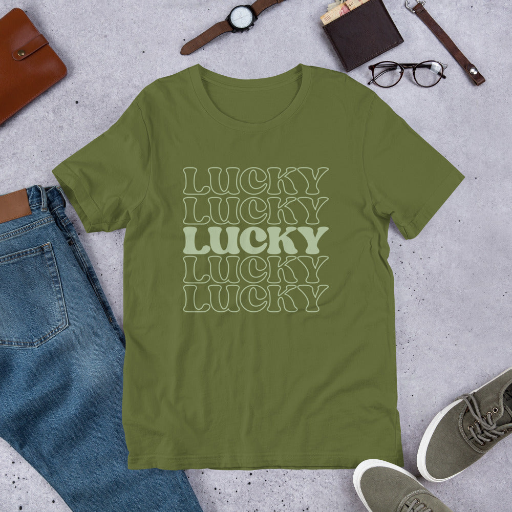 Lucky Short-Sleeve Unisex T-Shirt