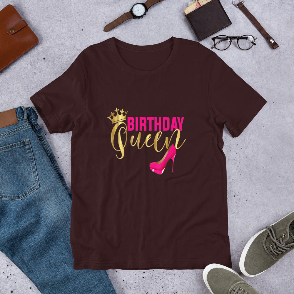 Birthday Queen Short-Sleeve Unisex T-Shirt