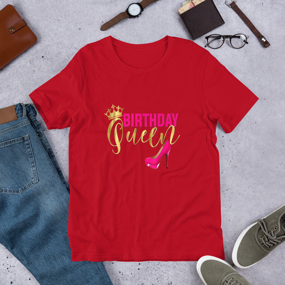 Birthday Queen Short-Sleeve Unisex T-Shirt