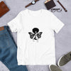 Black Woman Butterfly Short-Sleeve Unisex T-Shirt