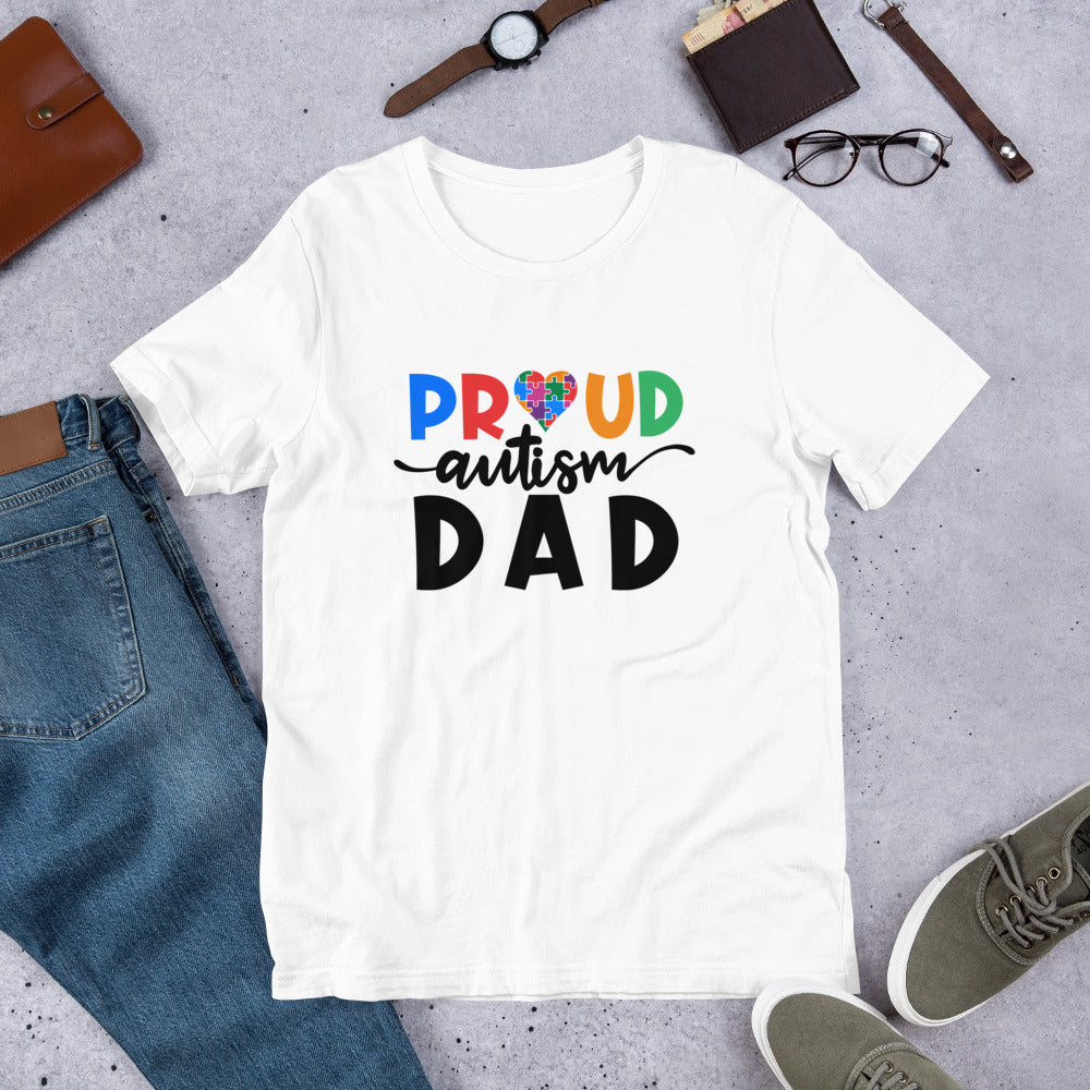 Autism Dad - Short-Sleeve Unisex T-Shirt