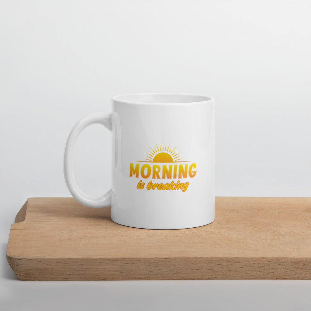 "Morning is Breaking" Mug